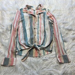 Roxy Suburb vibes striped top